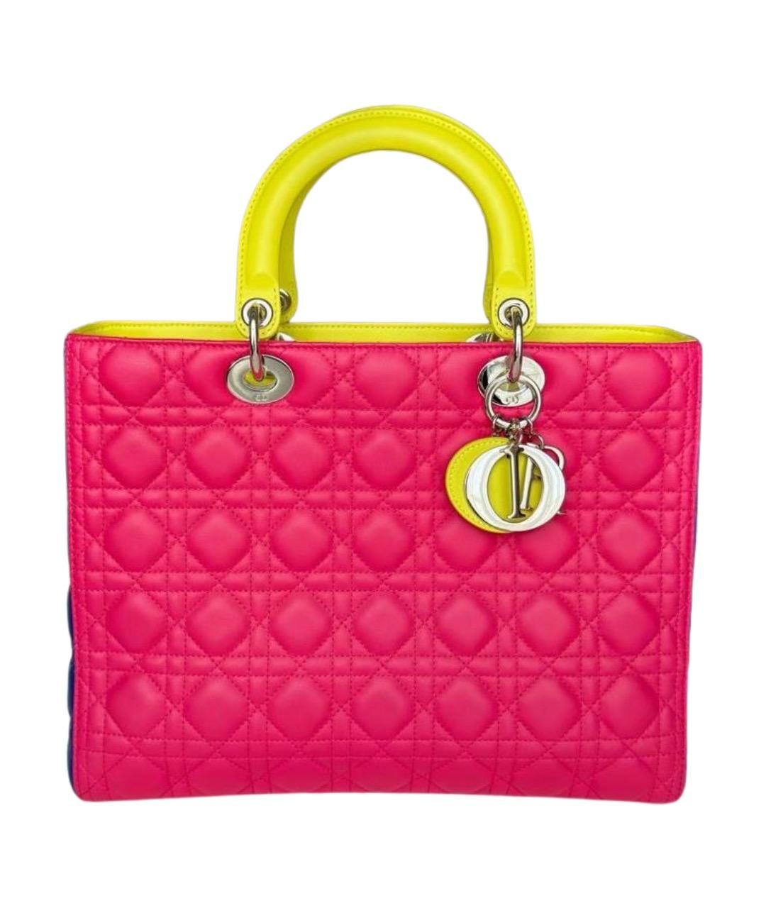 CHRISTIAN DIOR Мульти кожаная сумка с короткими ручками, фото 1