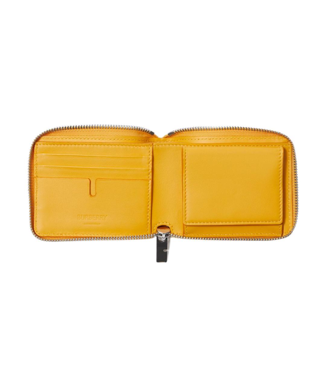 BURBERRY Бежевый кошелек, фото 3