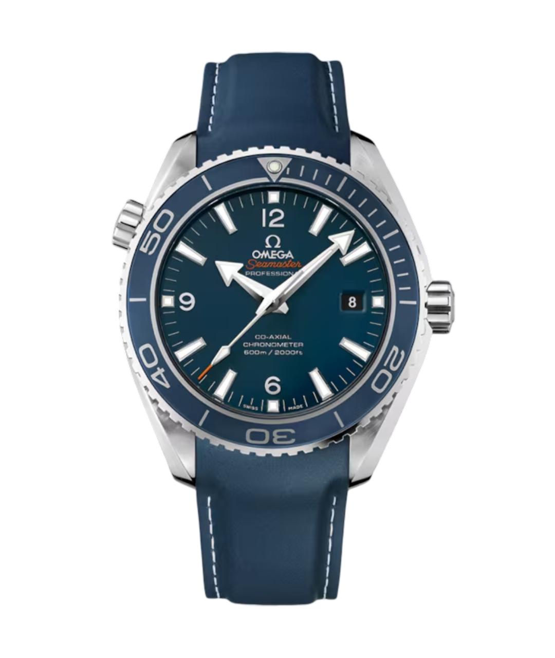 OMEGA Темно-синие часы, фото 1