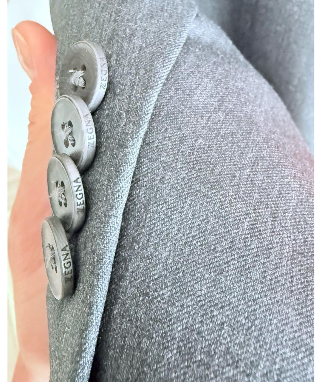 ZEGNA Антрацитовый классический костюм, фото 4