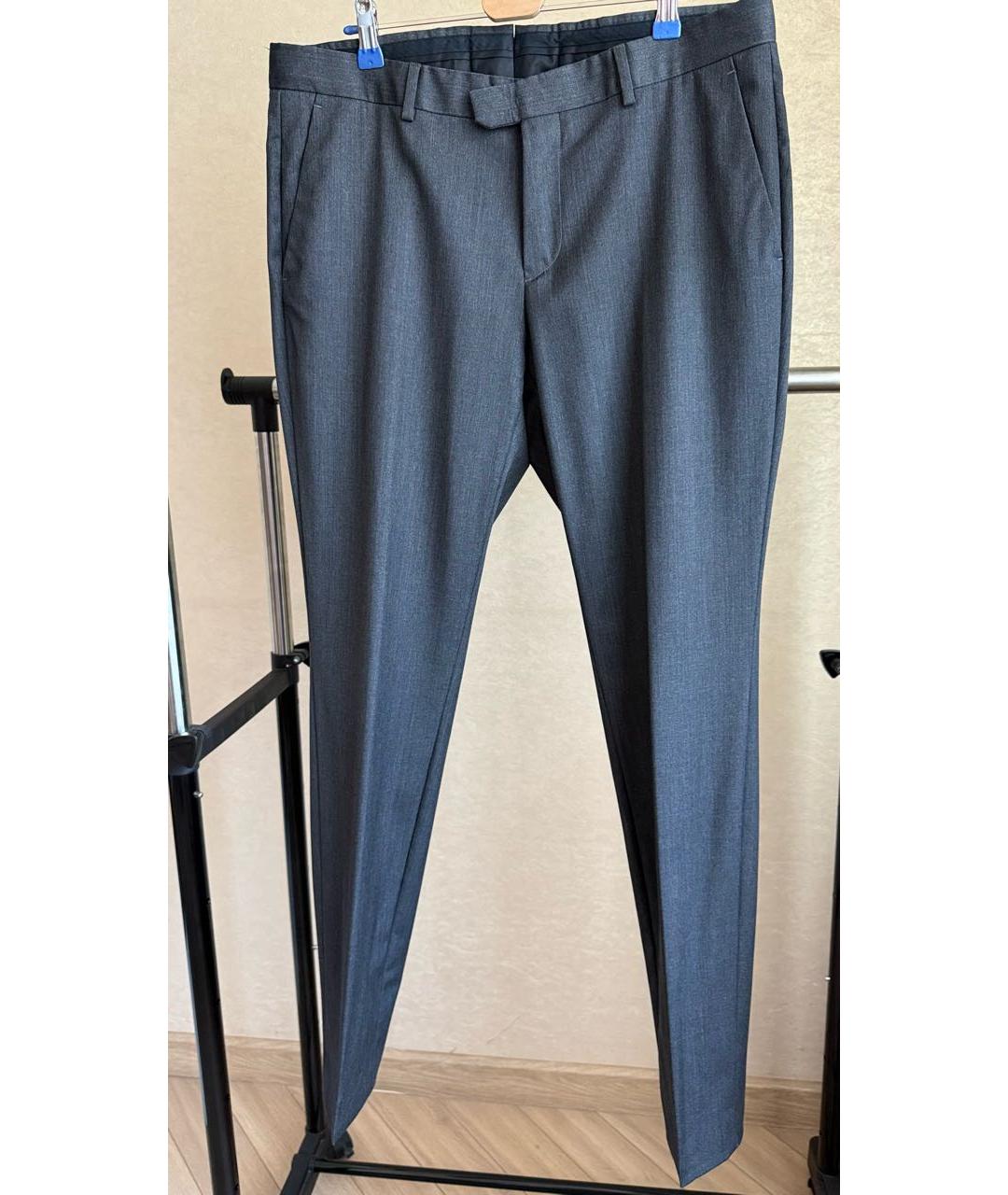 ZEGNA Антрацитовый классический костюм, фото 3