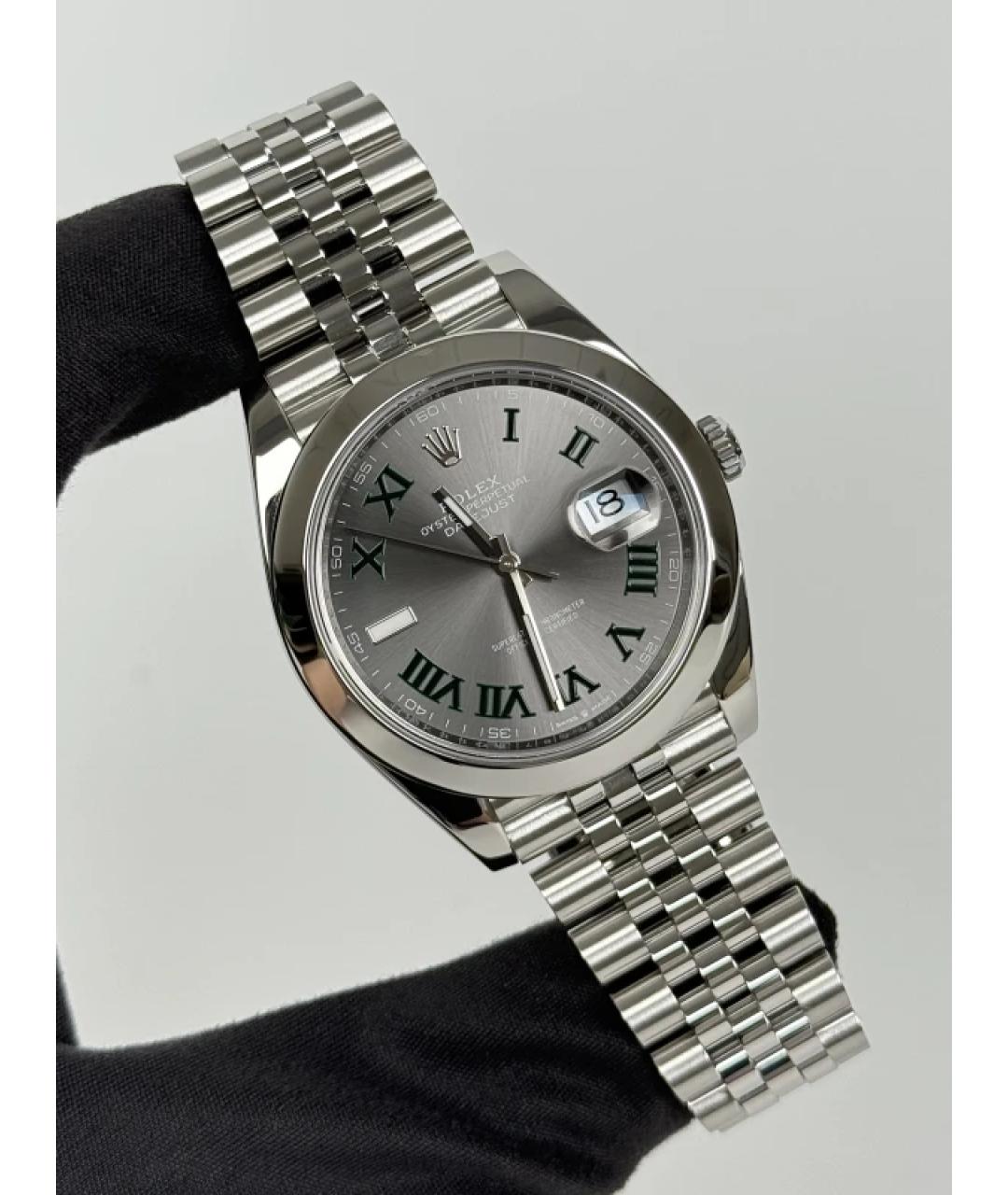 ROLEX Серые часы, фото 2