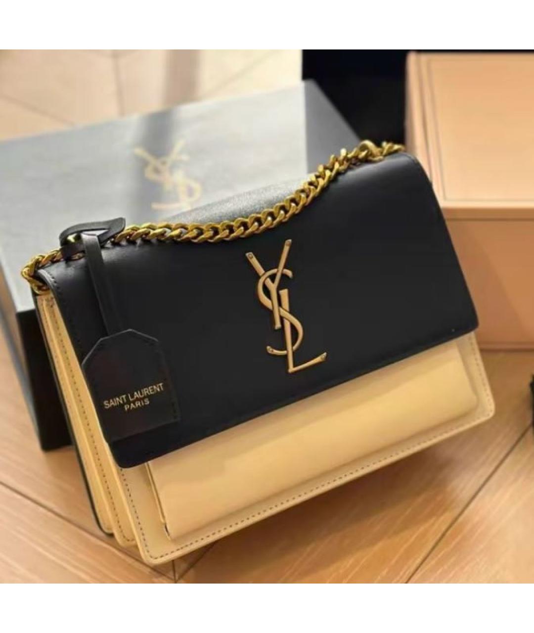 SAINT LAURENT Мульти кожаная сумка через плечо, фото 2