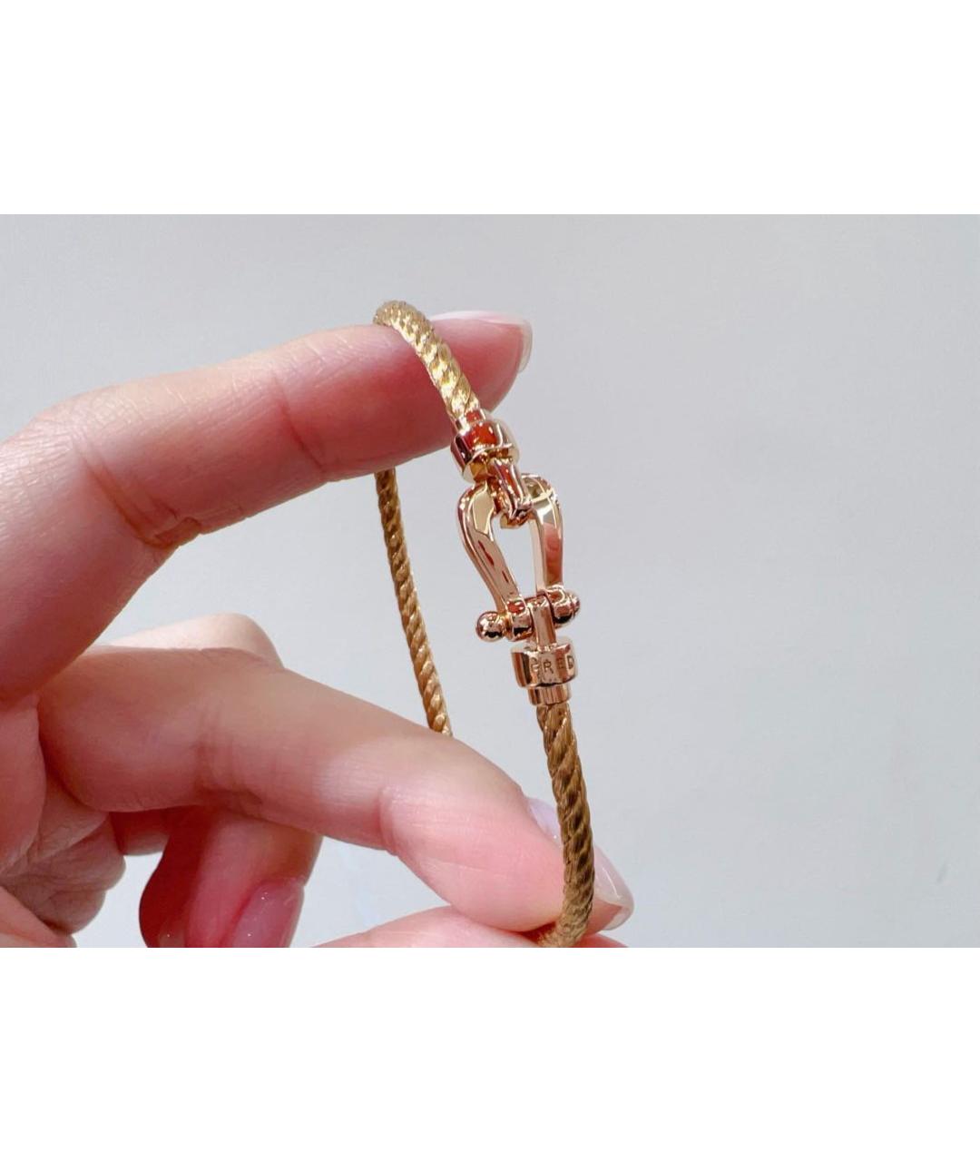FRED Розовый браслет из розового золота, фото 5