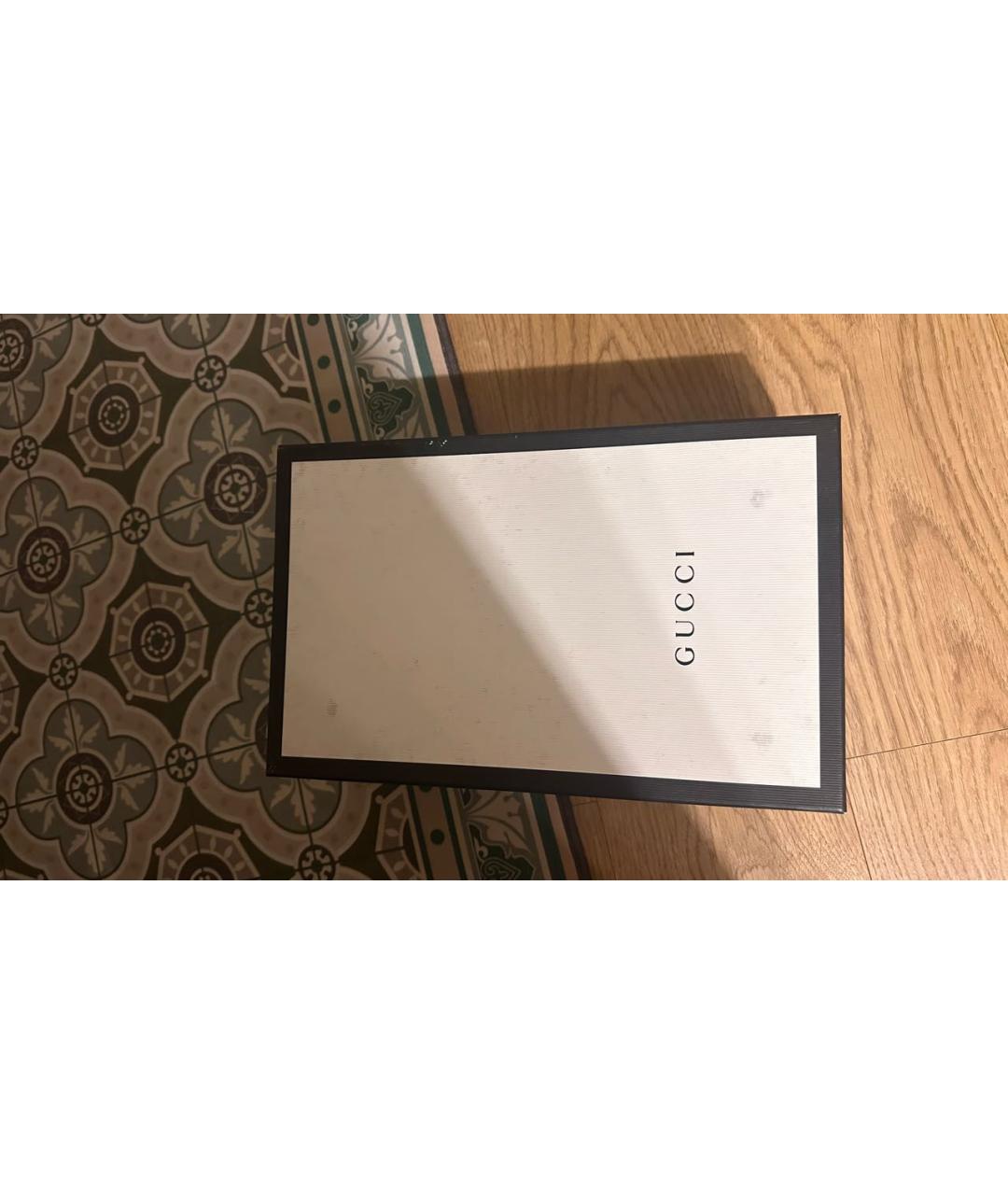 GUCCI Розовые кожаные туфли, фото 5