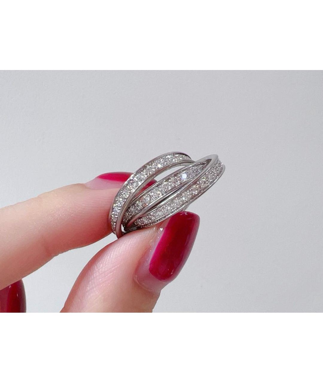 CARTIER Серебряное кольцо из белого золота, фото 6