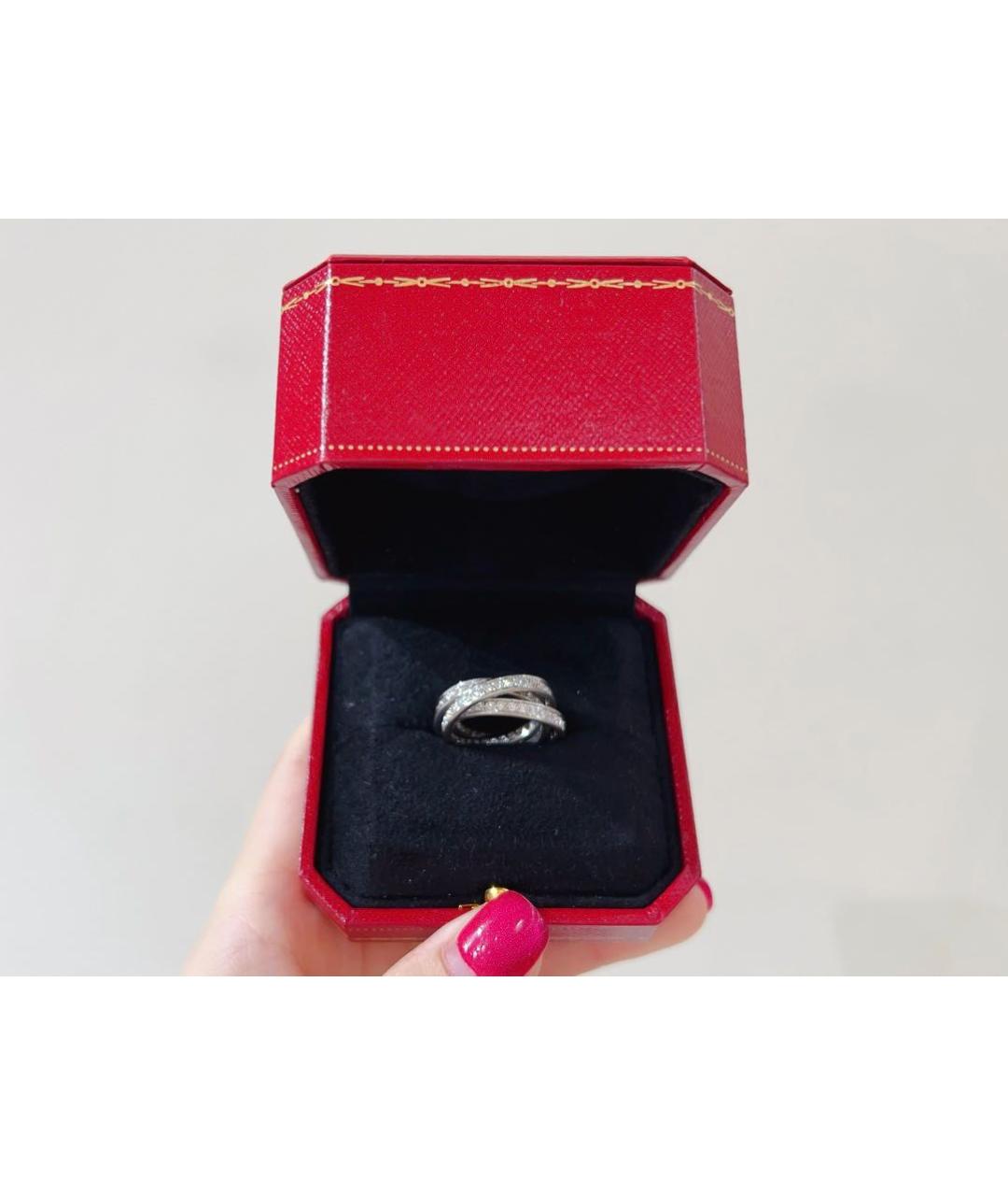 CARTIER Серебряное кольцо из белого золота, фото 2