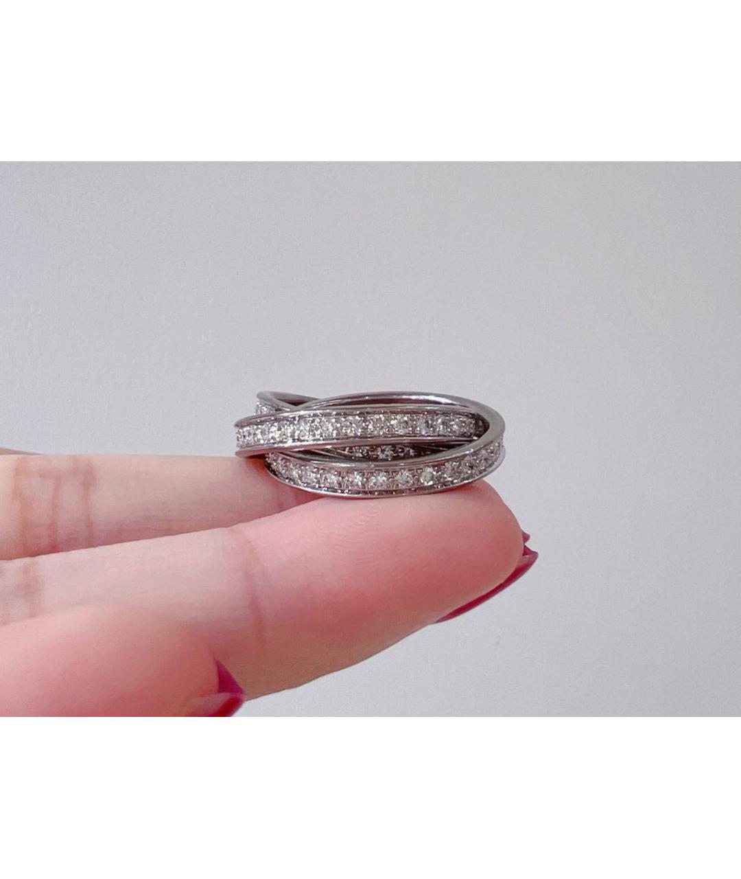 CARTIER Серебряное кольцо из белого золота, фото 3