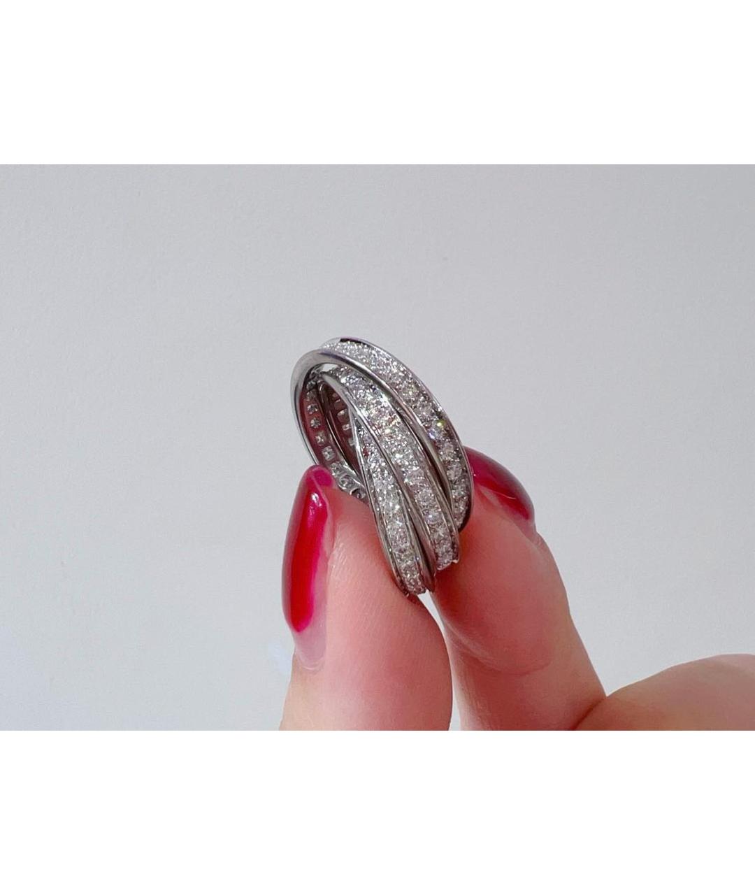 CARTIER Серебряное кольцо из белого золота, фото 7