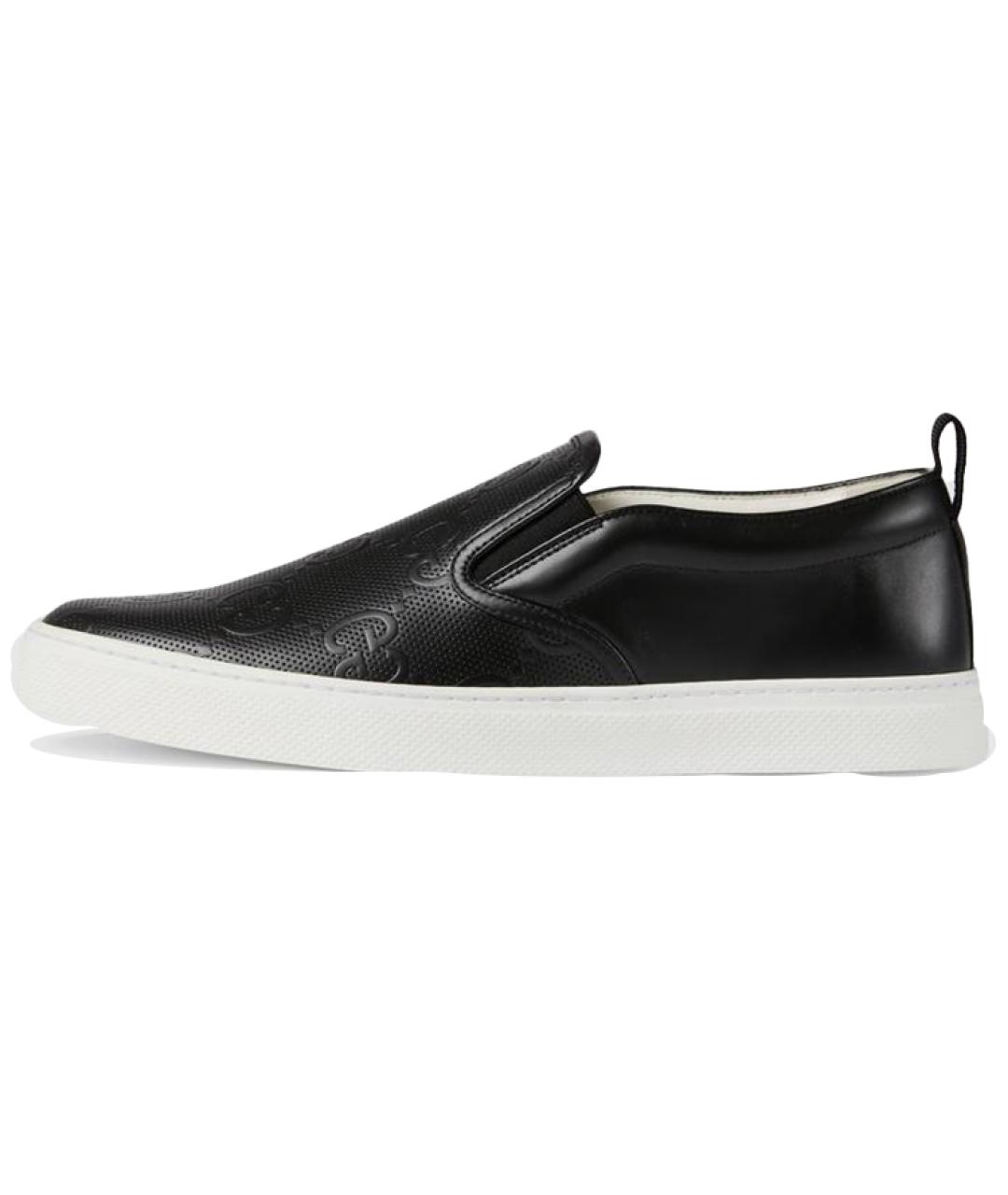 GUCCI Черные лоферы, фото 2