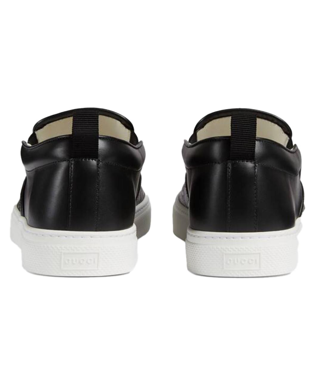 GUCCI Черные лоферы, фото 4