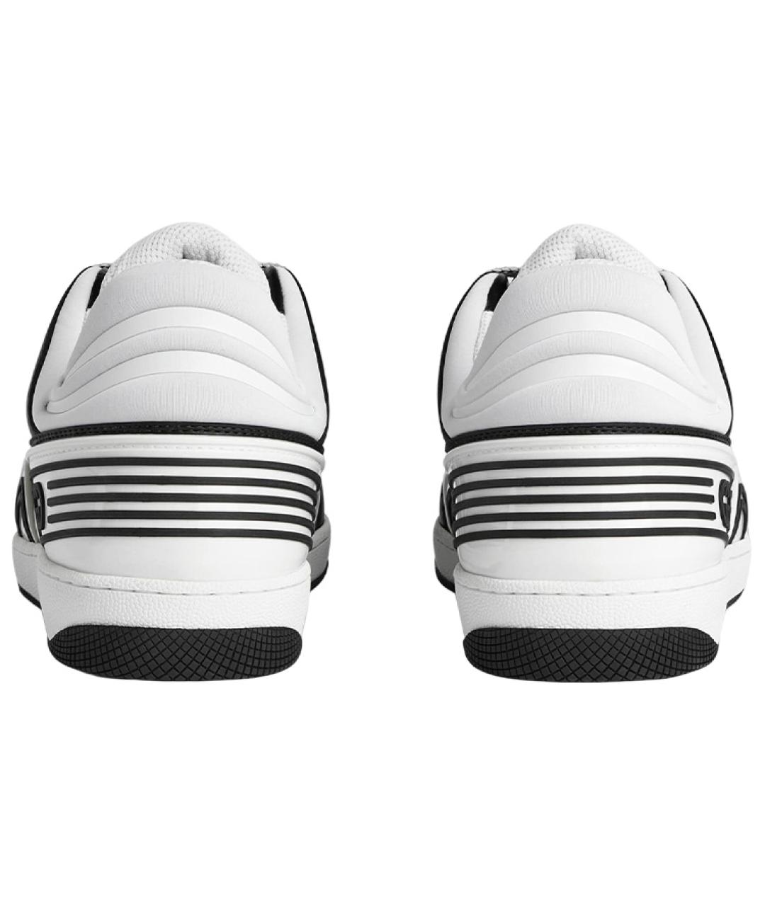 GUCCI Черные низкие кроссовки / кеды, фото 4