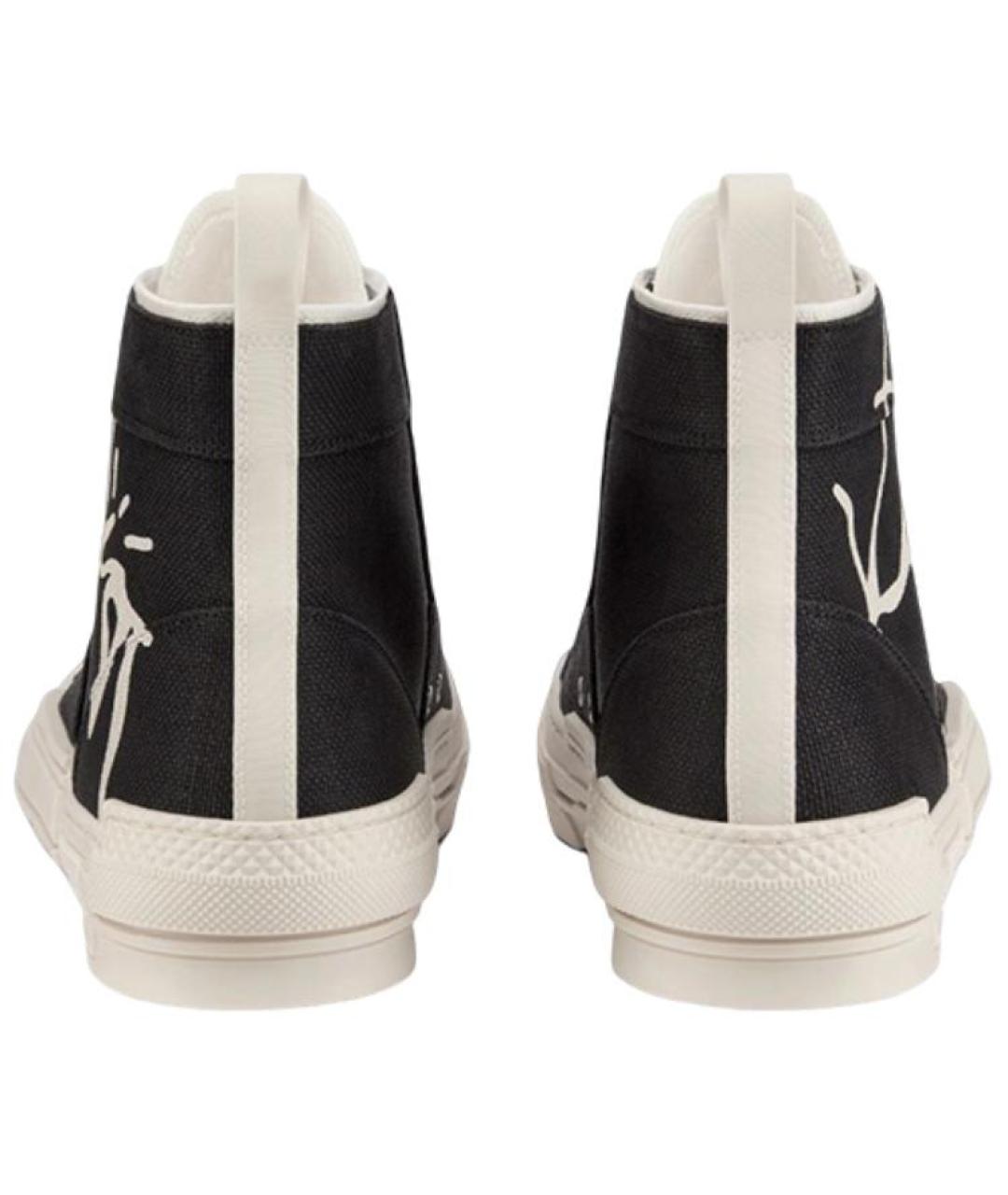 CHRISTIAN DIOR Черные высокие кроссовки / кеды, фото 5