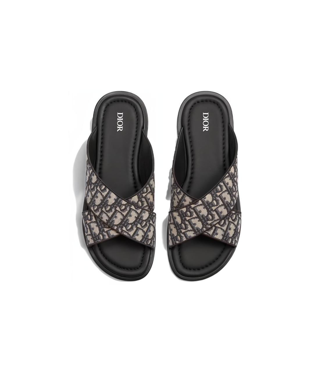 CHRISTIAN DIOR Синие сандалии, фото 4