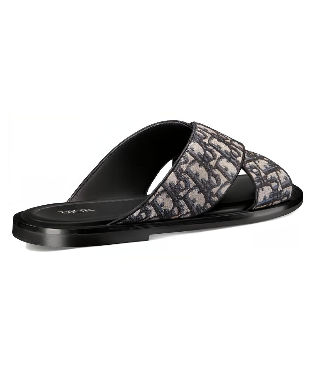 CHRISTIAN DIOR Синие сандалии, фото 3