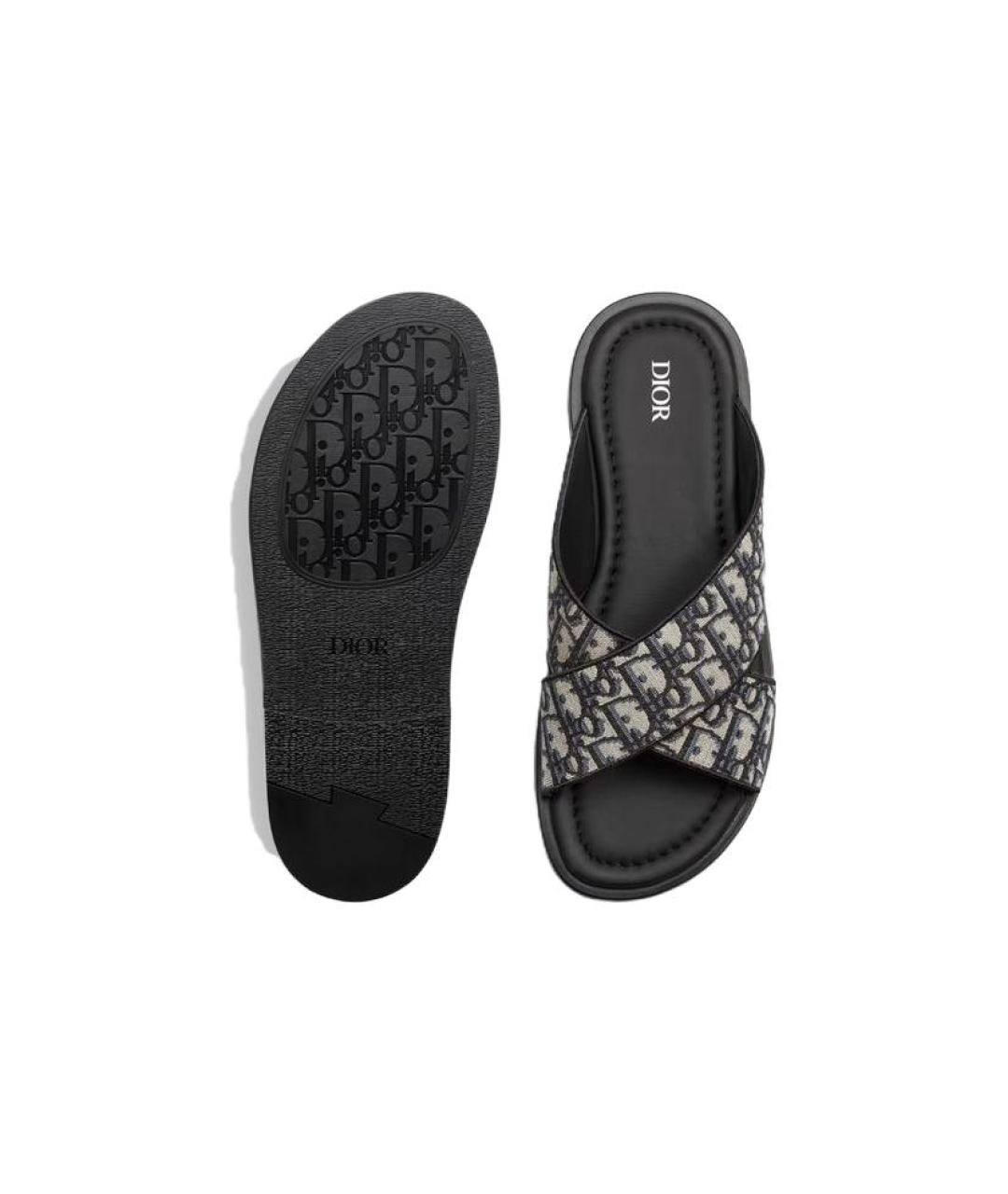 CHRISTIAN DIOR Синие сандалии, фото 5