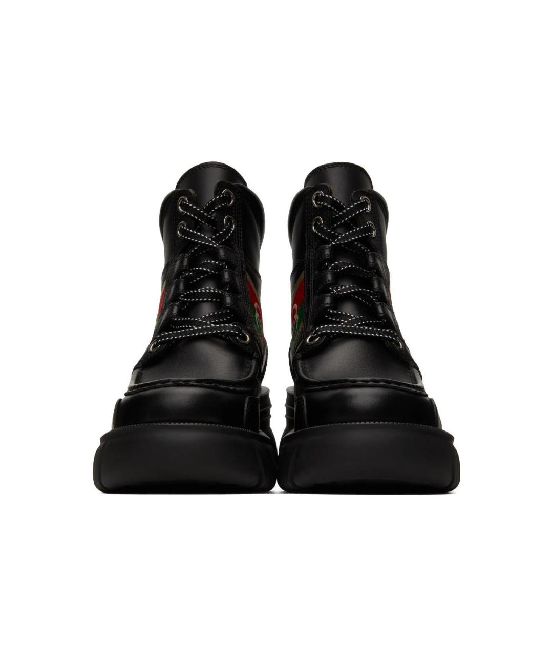 GUCCI Черные ботинки, фото 3