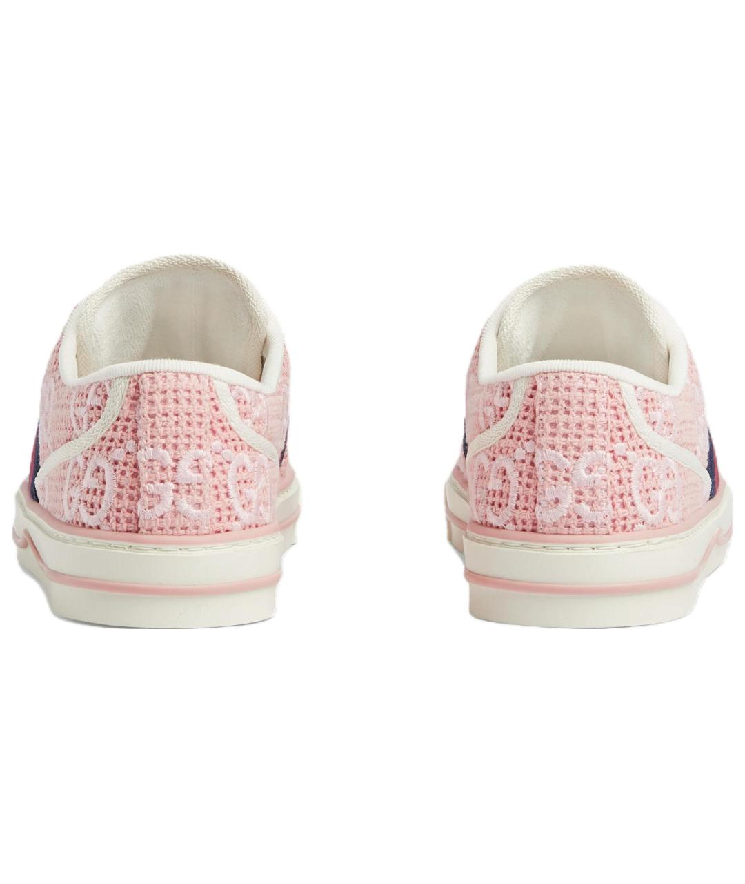 GUCCI Розовые кроссовки, фото 4