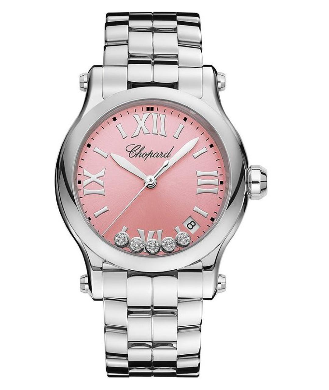 CHOPARD Розовые часы, фото 1