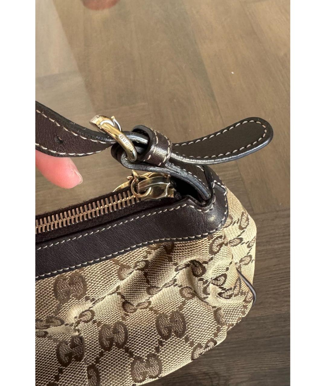 GUCCI Коричневая сумка через плечо, фото 6