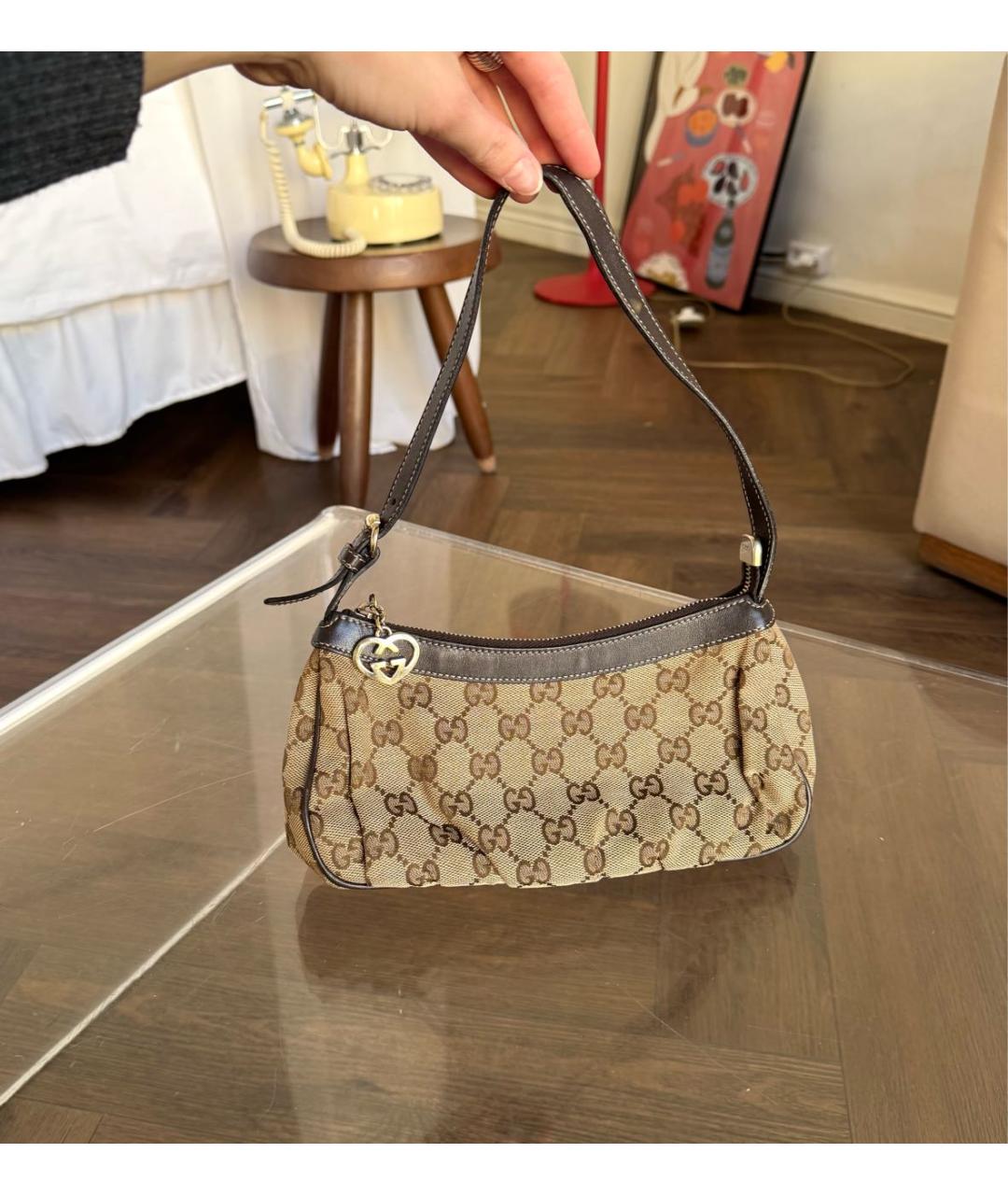GUCCI Коричневая сумка через плечо, фото 9