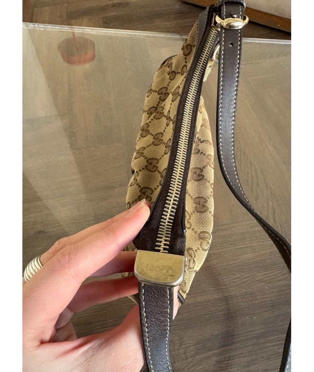 GUCCI Коричневая сумка через плечо, фото 5
