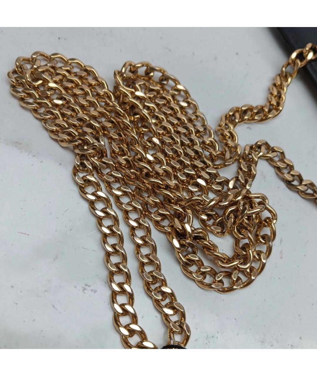 CHANEL Черная кожаная сумка через плечо, фото 7