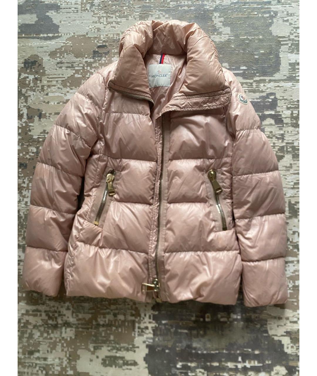 MONCLER Розовая куртка, фото 7