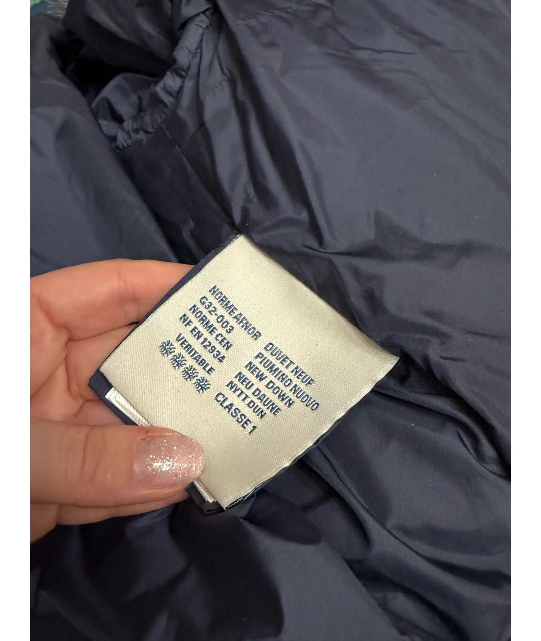 ESCADA Темно-синий полиэстеровый жакет/пиджак, фото 4