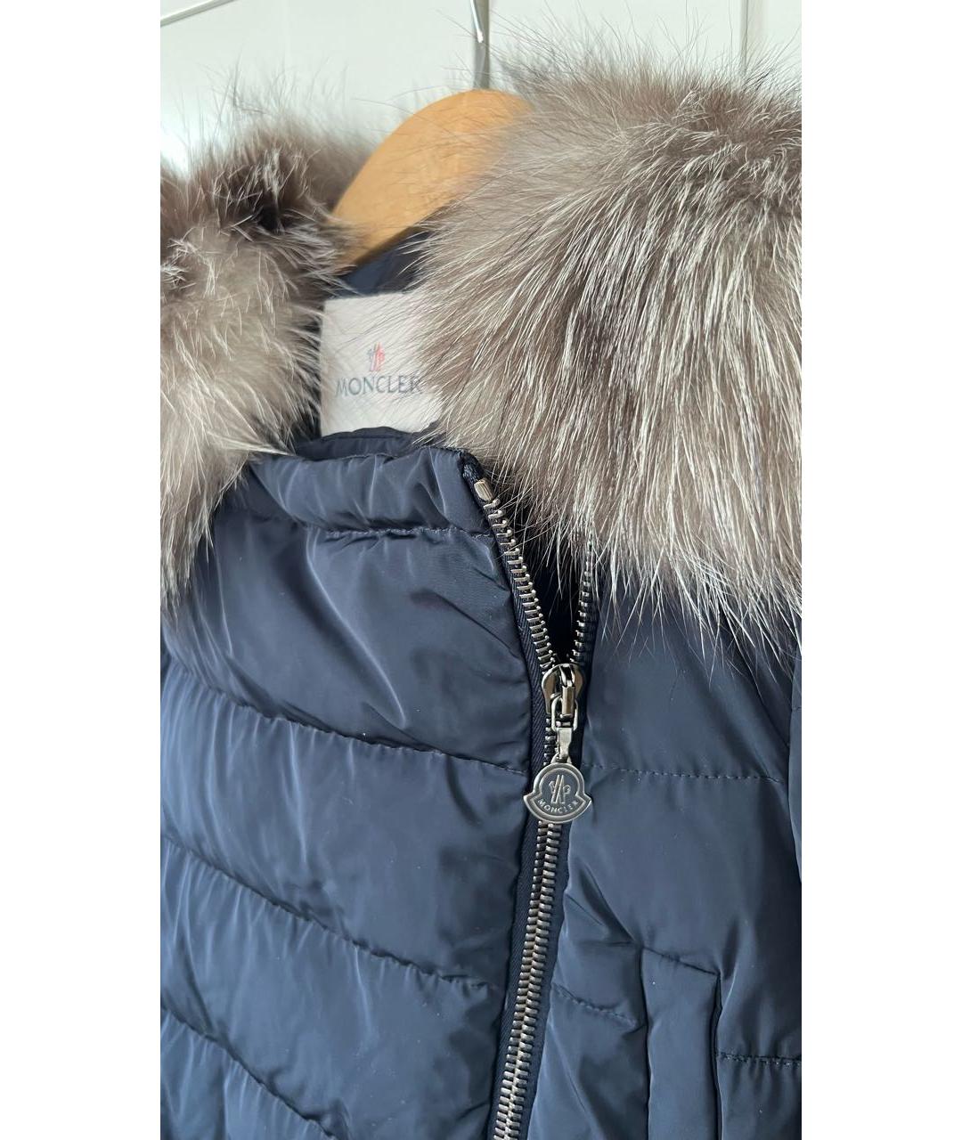 ESCADA Темно-синий полиэстеровый жакет/пиджак, фото 3