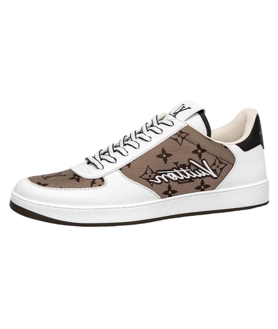 LOUIS VUITTON Мульти кожаные низкие кроссовки / кеды, фото 6