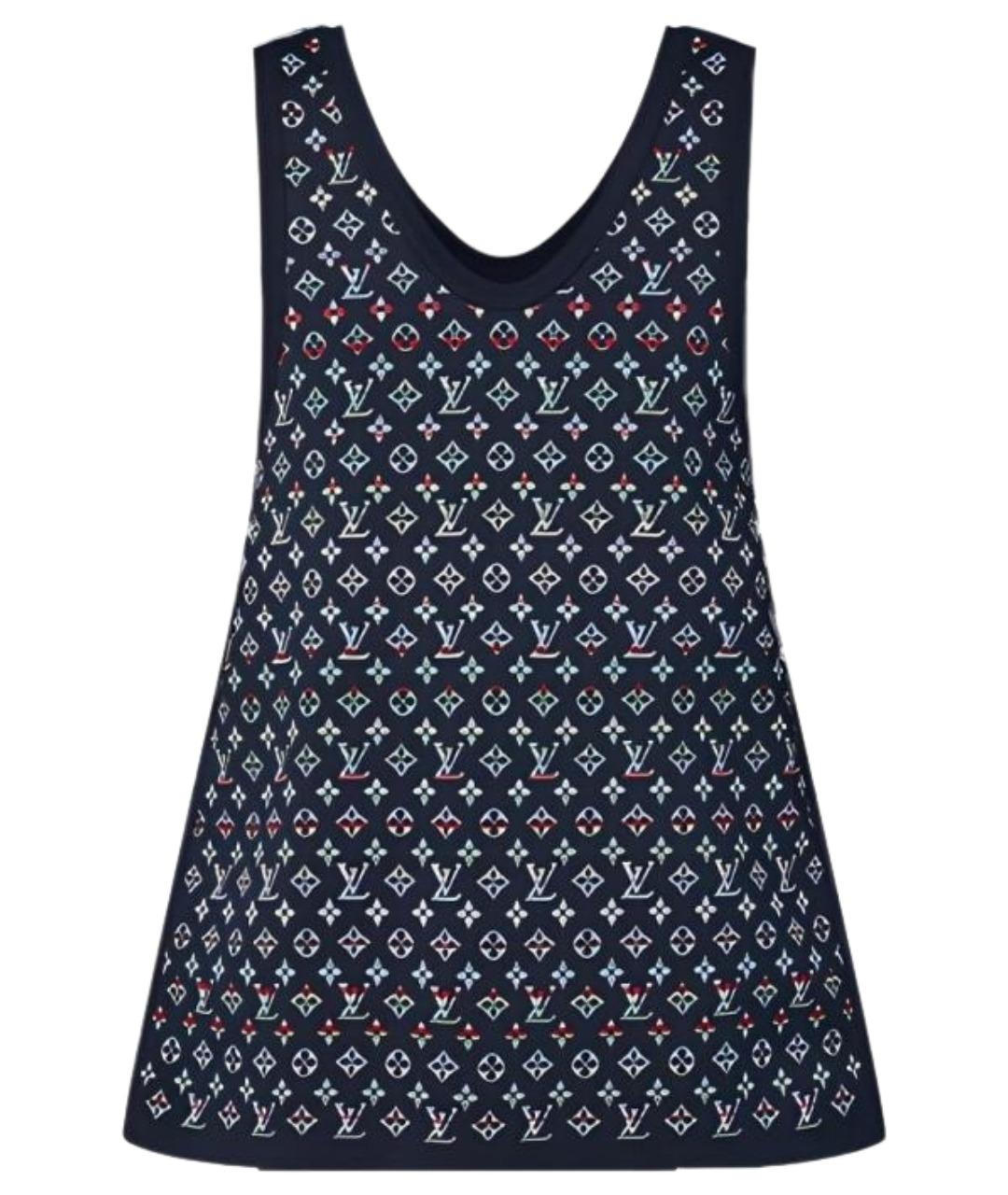 LOUIS VUITTON Синий джемпер / свитер, фото 1