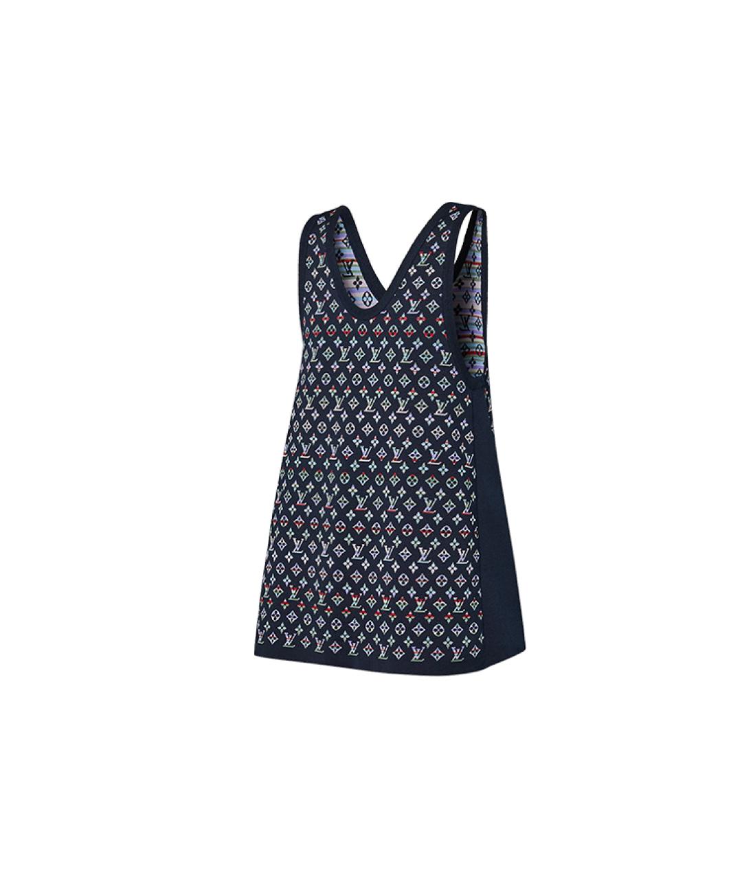 LOUIS VUITTON Синий джемпер / свитер, фото 2