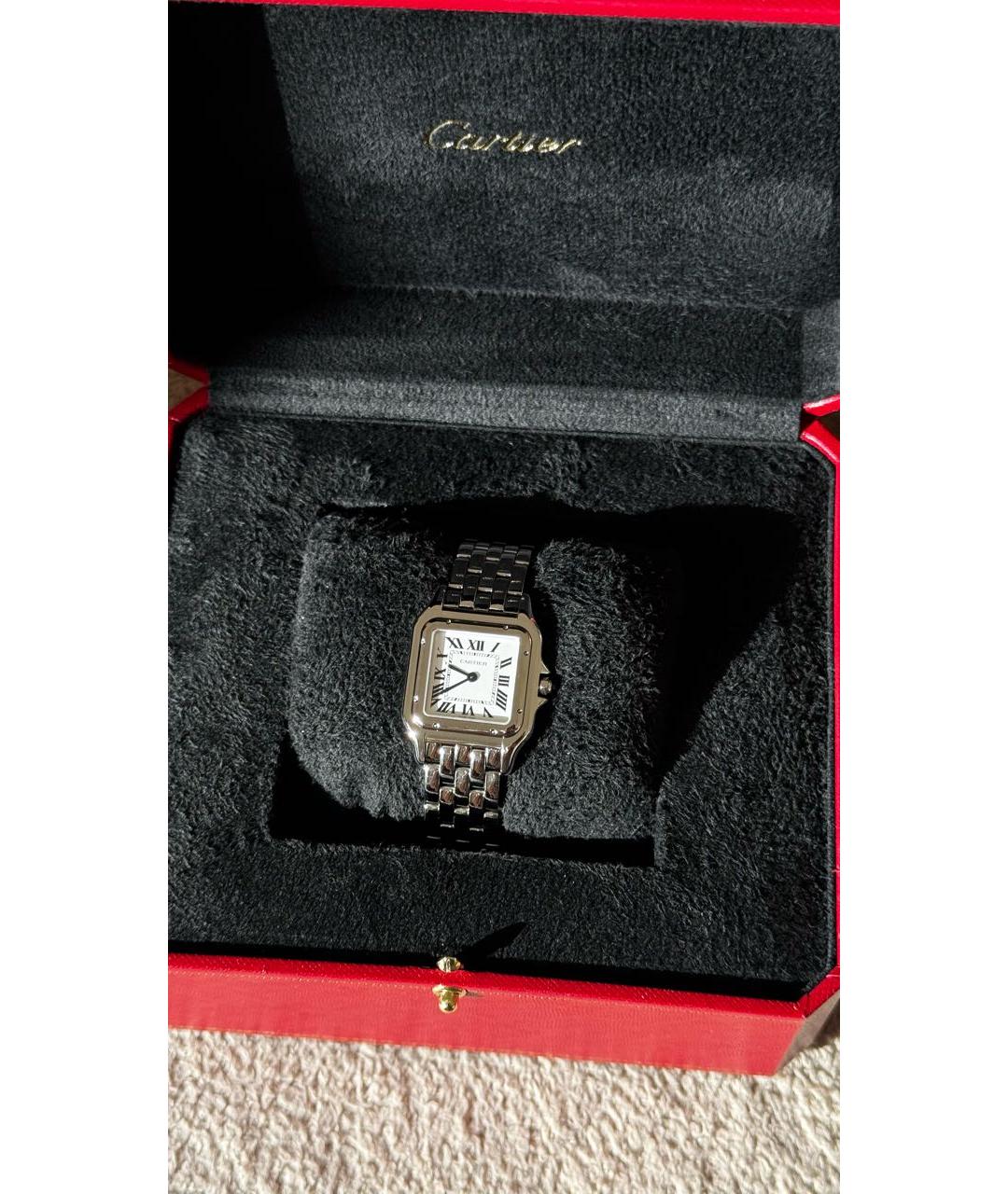 CARTIER Серебряные металлические часы, фото 7