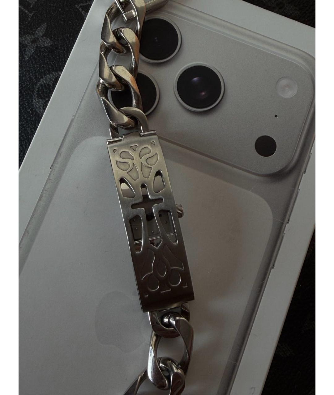 JEAN PAUL GAULTIER Серебряные стальные часы, фото 4