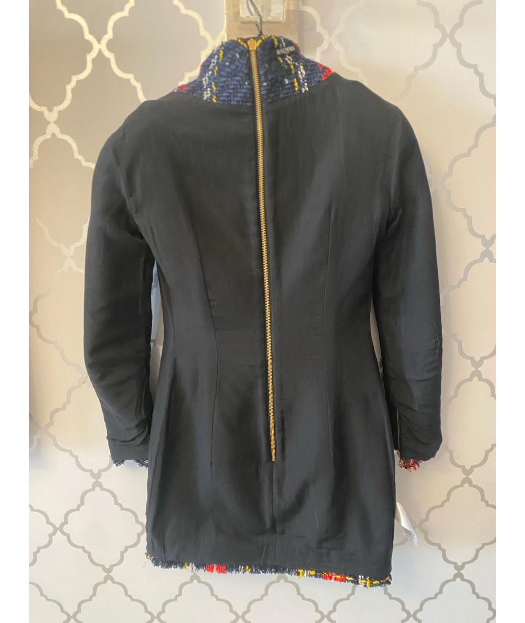 BALMAIN Красное коктейльное платье, фото 3