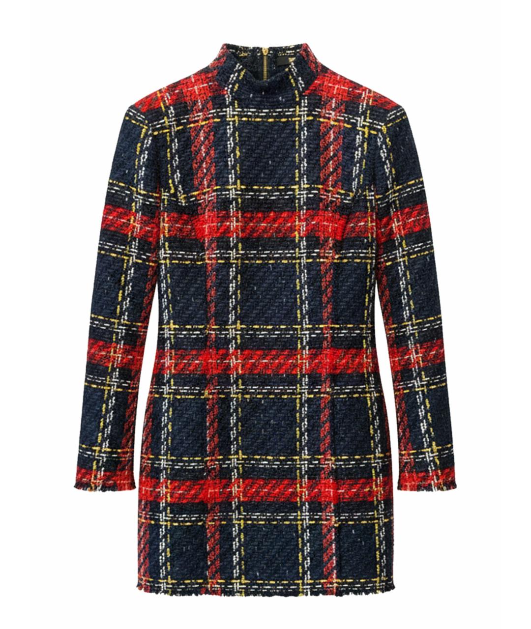 BALMAIN Красное коктейльное платье, фото 1