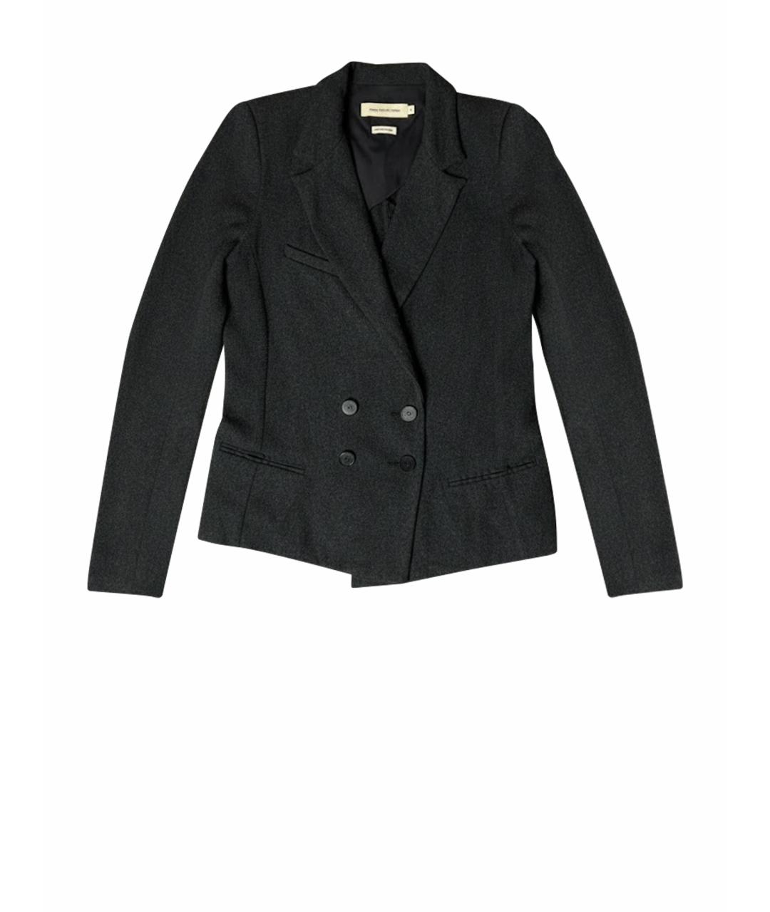 ISABEL MARANT ETOILE Серый шерстяной жакет/пиджак, фото 1