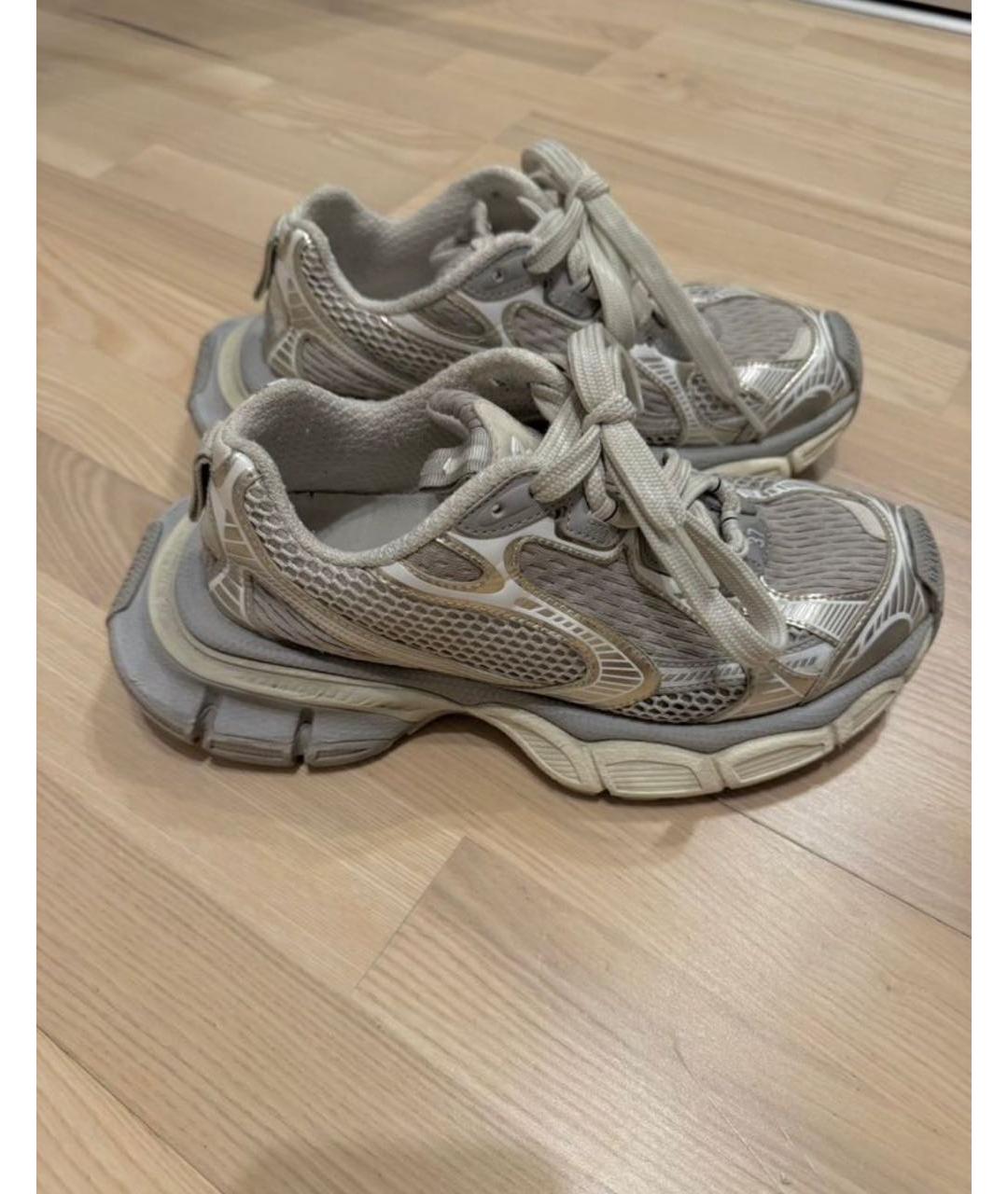 BALENCIAGA Серые кроссовки, фото 3