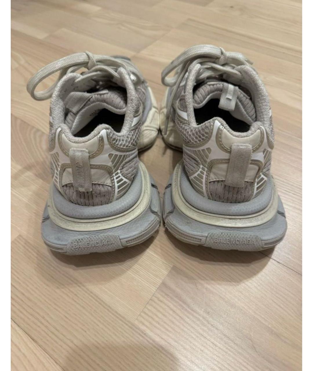 BALENCIAGA Серые кроссовки, фото 4