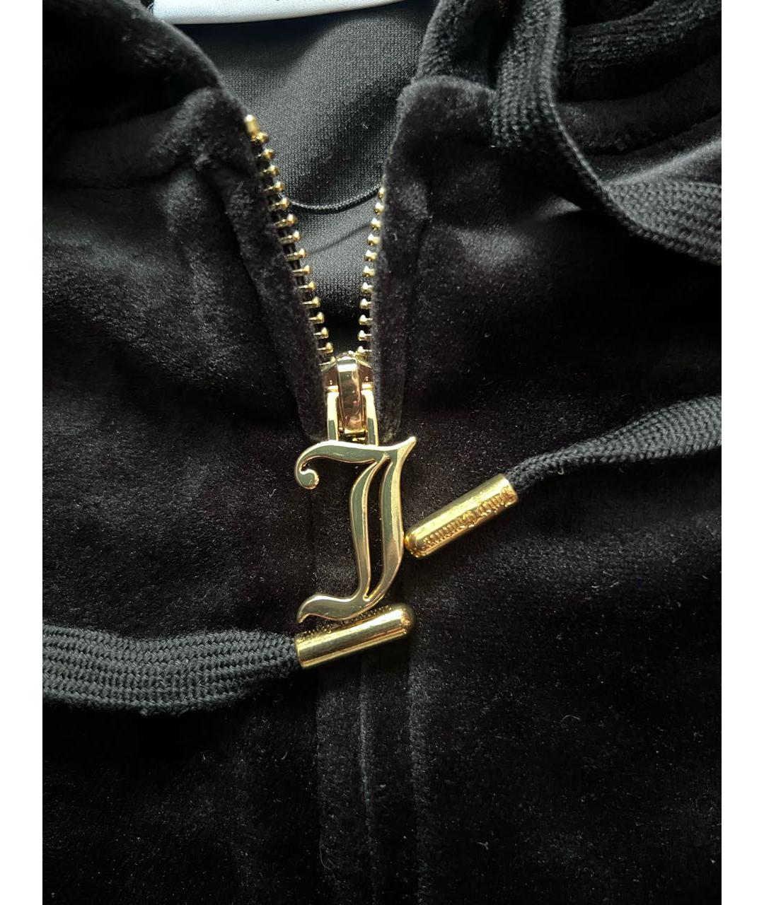 JUICY COUTURE Черный велюровый спортивные костюмы, фото 5