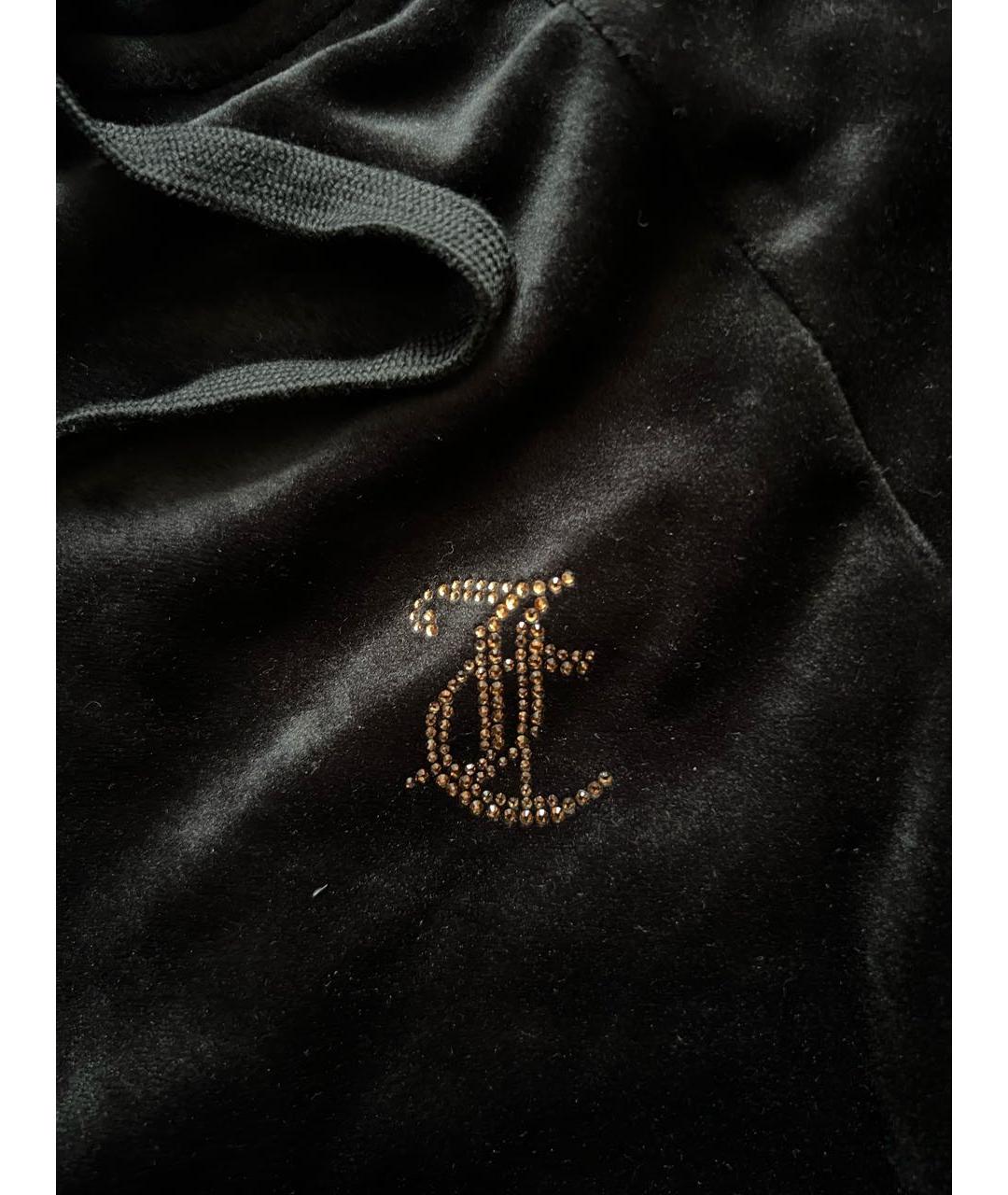 JUICY COUTURE Черный велюровый спортивные костюмы, фото 3