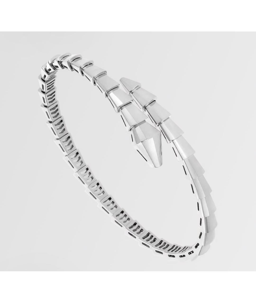 BVLGARI Серебрянный браслет из белого золота, фото 3