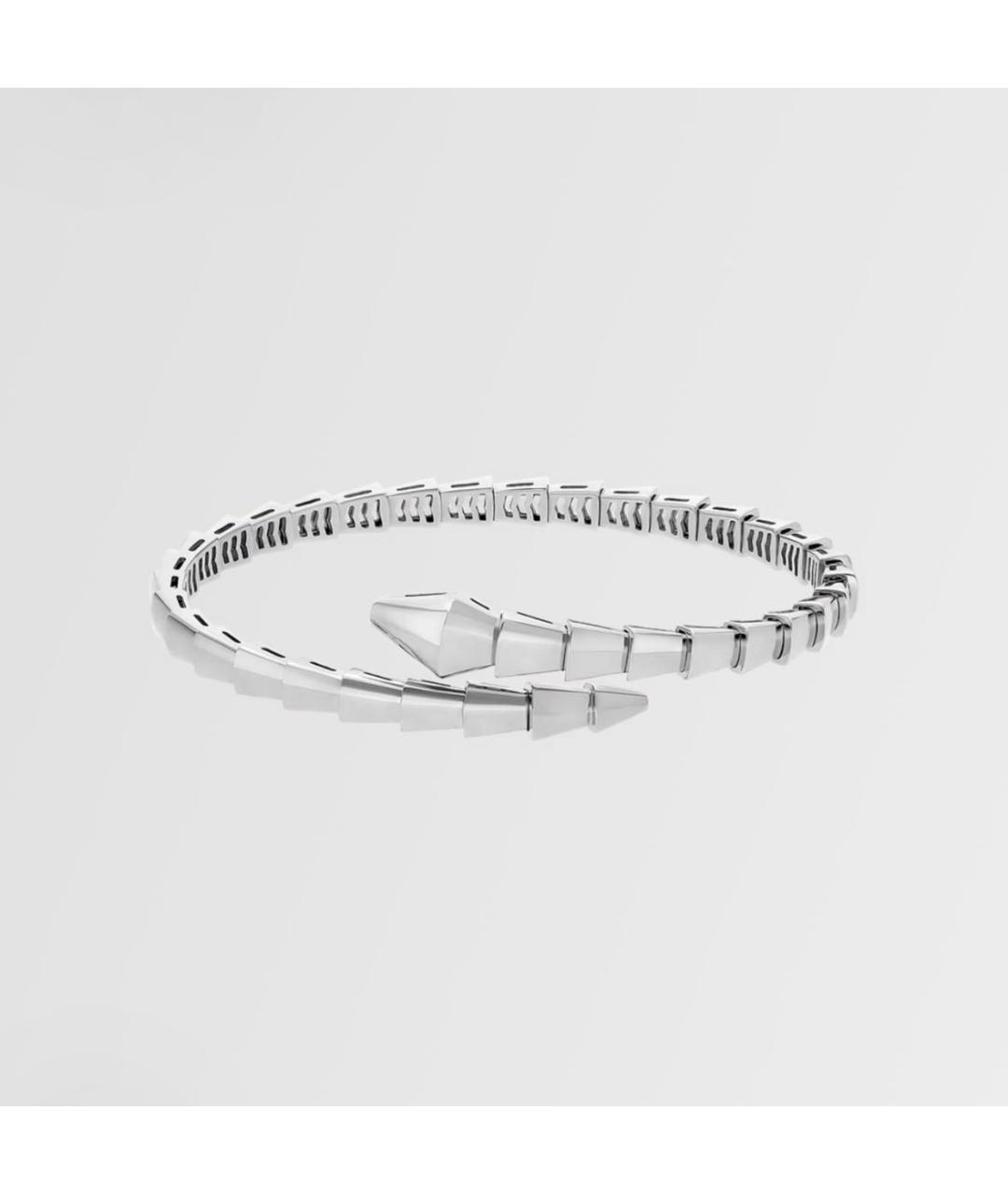 BVLGARI Серебрянный браслет из белого золота, фото 2