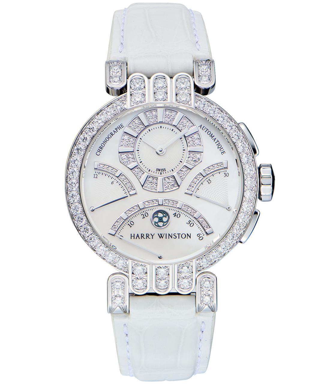 Harry Winston Белые часы из белого золота, фото 1