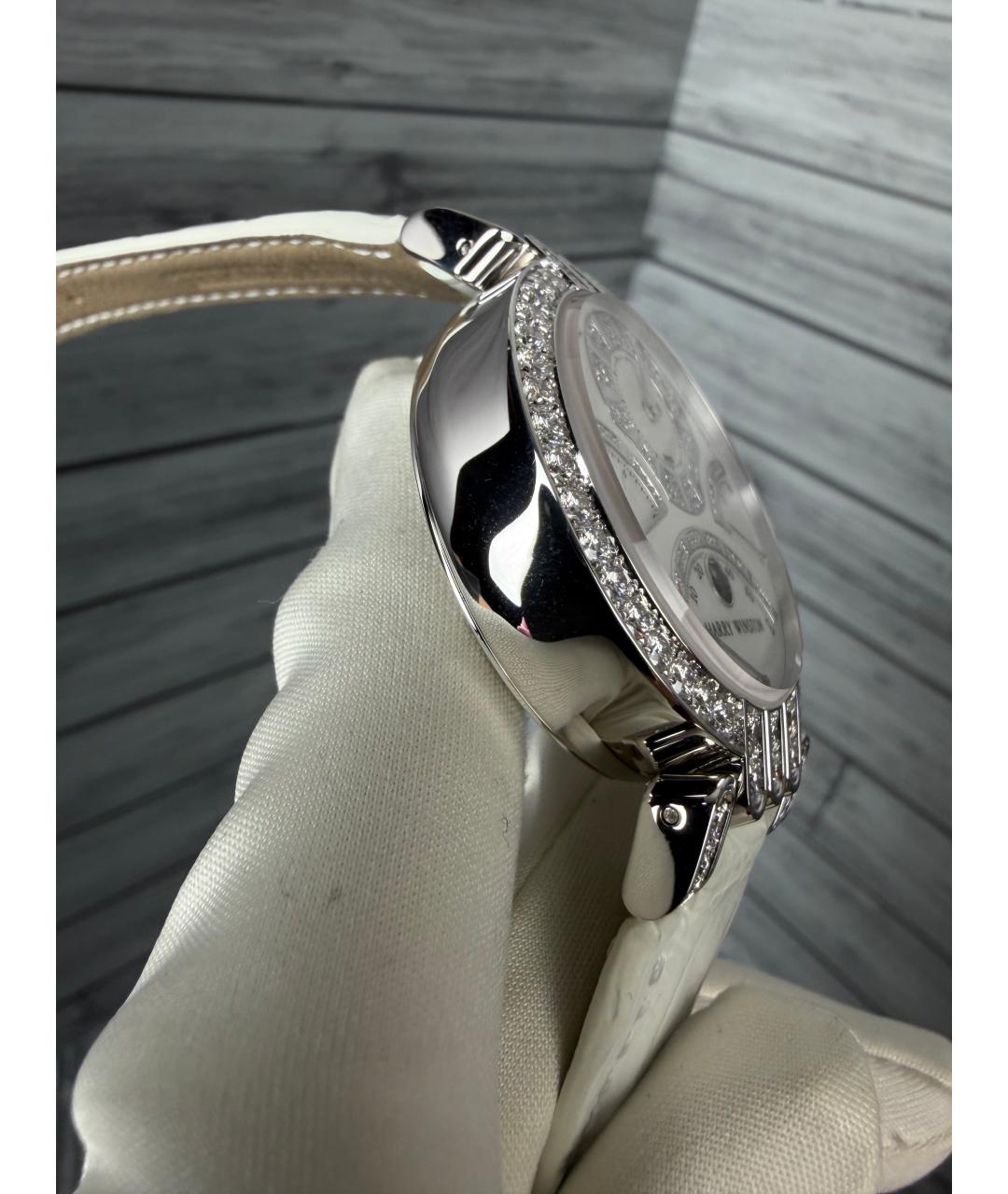 Harry Winston Белые часы из белого золота, фото 6