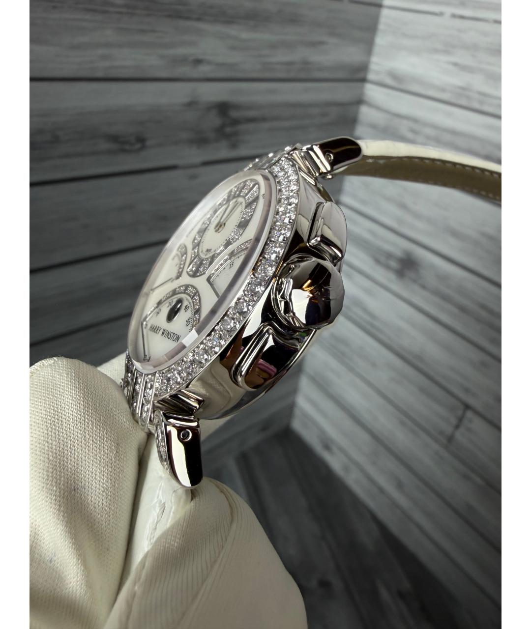 Harry Winston Белые часы из белого золота, фото 5