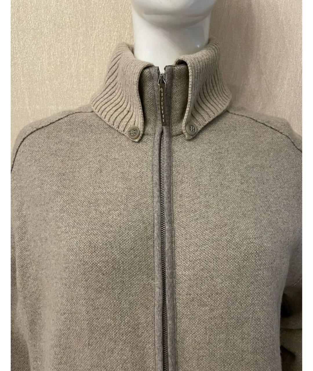 FABIANA FILIPPI Бежевый шерстяной кардиган, фото 4