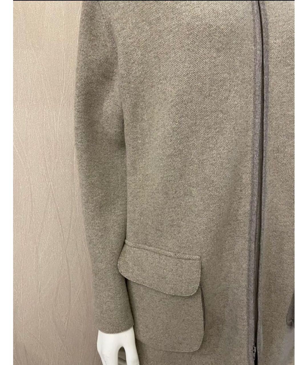 FABIANA FILIPPI Бежевый шерстяной кардиган, фото 8