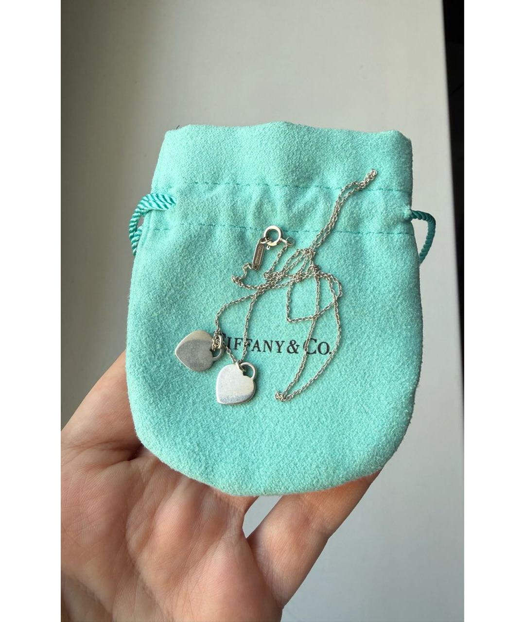 TIFFANY&CO Серебряное серебряное колье, фото 5